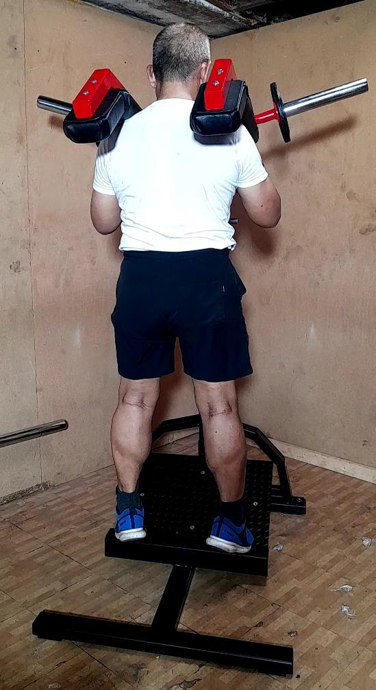 Standing Calf on on Squat-Calf Station
