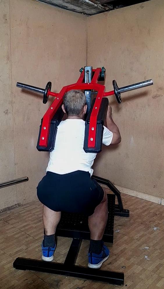 Squats on Squat-Calf Station