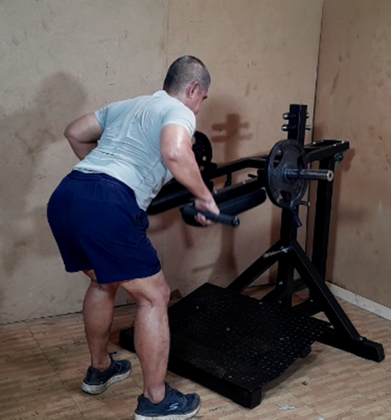 Bent-Over Row onAll-in-One Station