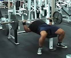 barbell supine bench press