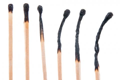burnt out matches
