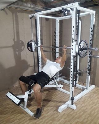 power tower smith incline bench press