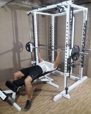 power tower smith supine bench press